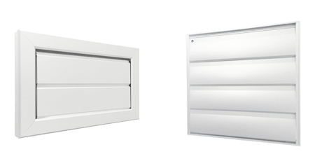 Overdrukroosters aluminium Overdrukroosters aluminium