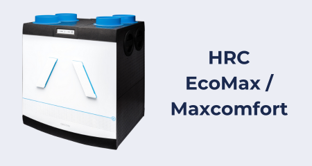 Orcon HRC EcoMax / MaxComfort Orcon HRC EcoMax / MaxComfort