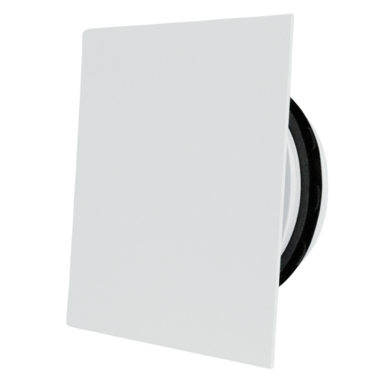 Duco Ducovent Design Vierkant Xl Ventilatieventiel Ø125mm - Wit Ral9016 afbeelding 1