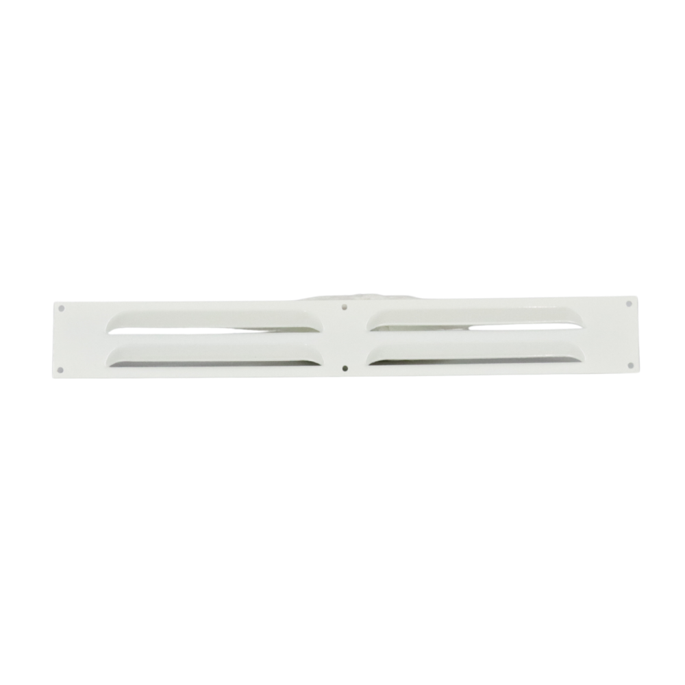 Aluminium Schoepenrooster Opbouw 300 X 40mm - Wit (1-3004w)