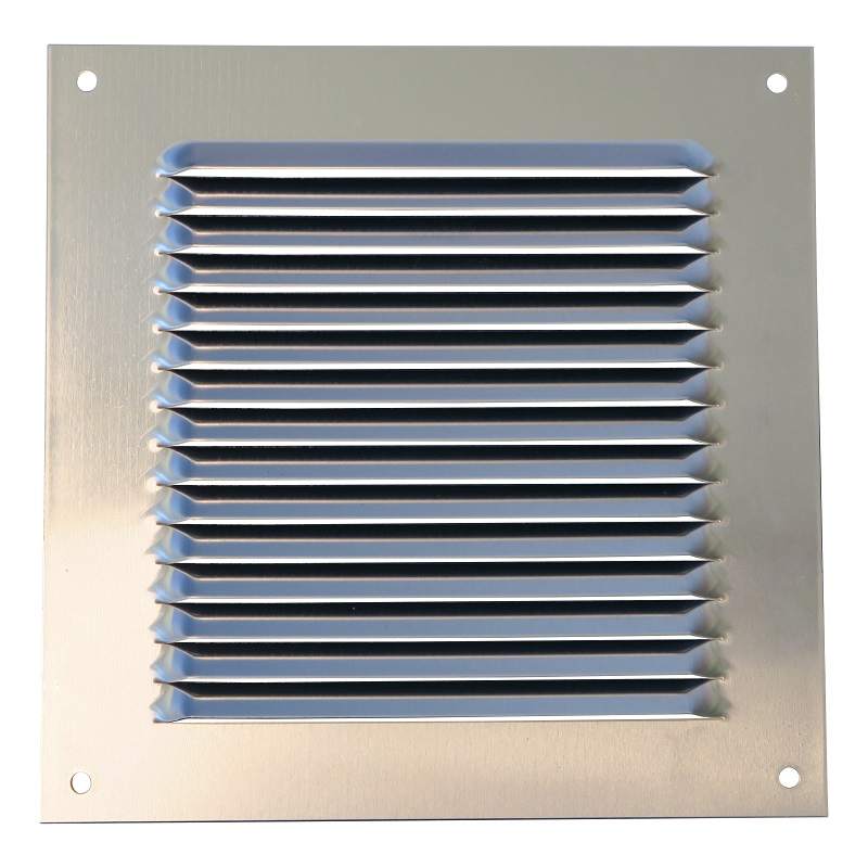 Buitenluchtrooster Aluminium 200 X 200mm (1l-2020a)