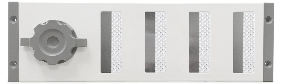 Aluminium Afsluitbaar Schuifrooster Opbouw 300 X 90mm - Wit afbeelding 1
