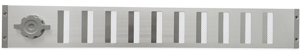Aluminium Afsluitbaar Schuifrooster Opbouw 650 X 90mm - Alu afbeelding 1