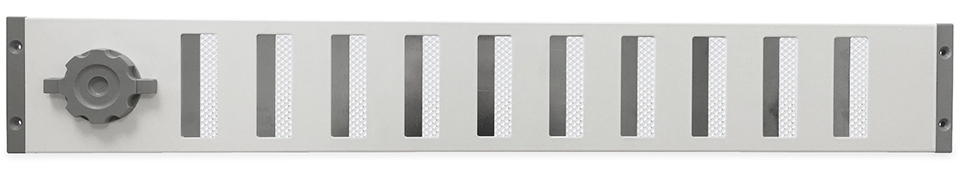 Aluminium Afsluitbaar Schuifrooster Opbouw 650 X 90mm - Wit afbeelding