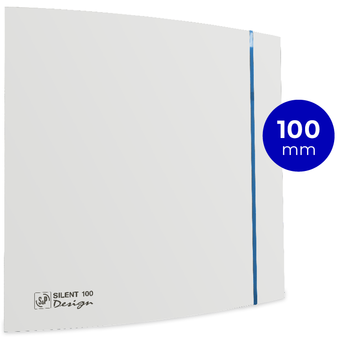 [tweedekans] Design Badkamerventilator Soler & Palau Silent (100cz) - Ø 100mm - Standaard