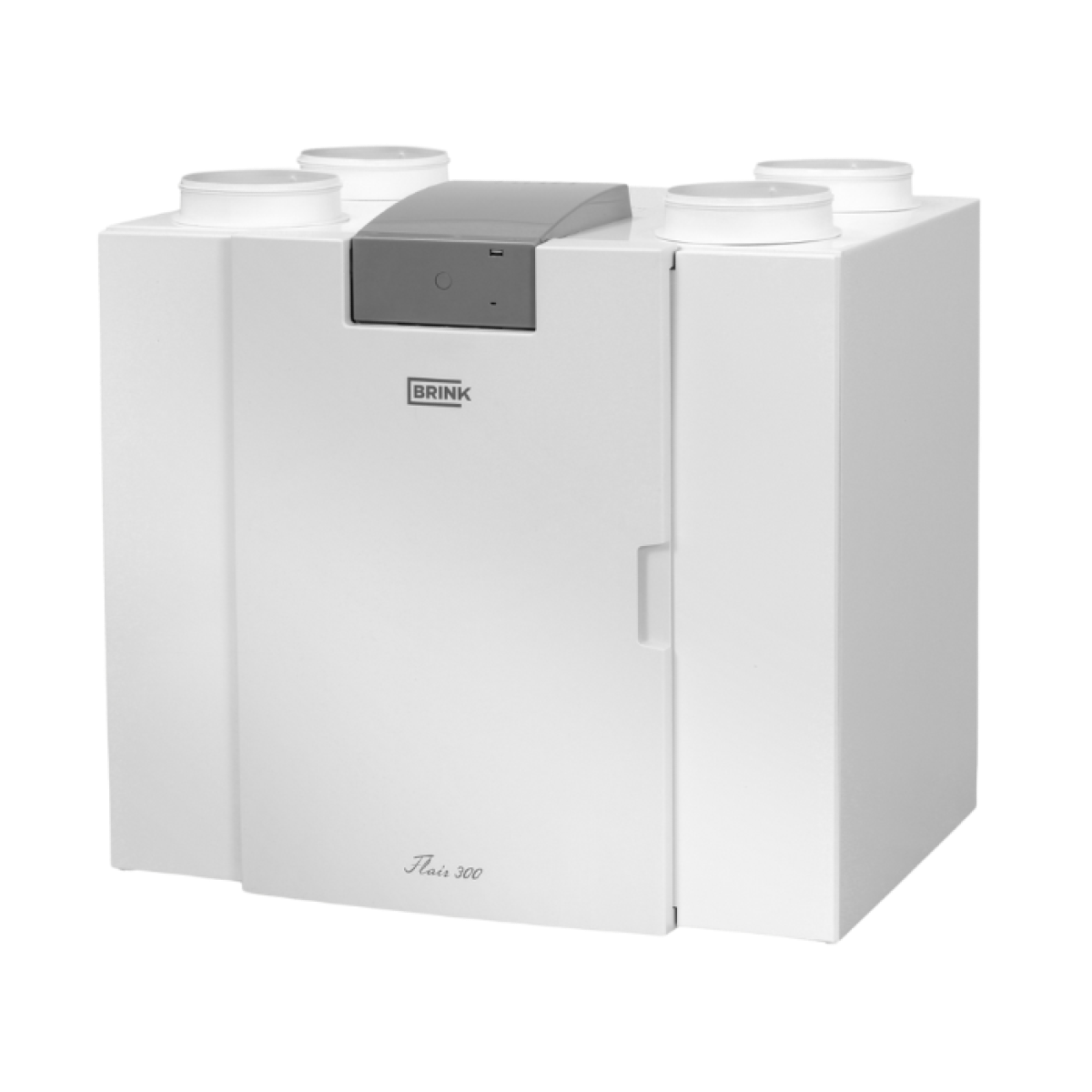 Brink Flair 300 Wtw Unit - 4b Rechteruitvoering - Met Enthalpiewisselaar - 300 M3/h