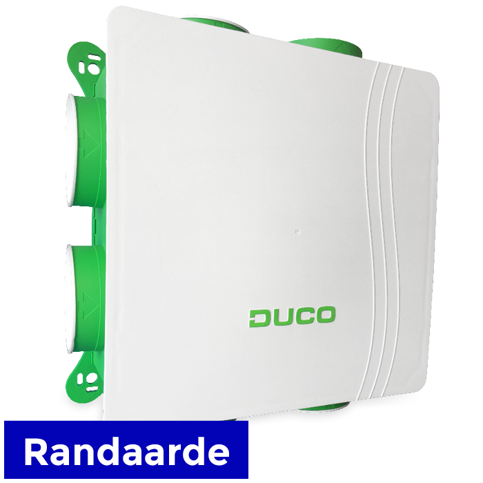 [tweedekans] Ducobox Silent Woonhuisventilator (systeem C) - 400 M3/h - Randaarde Stekker (0000-4215)