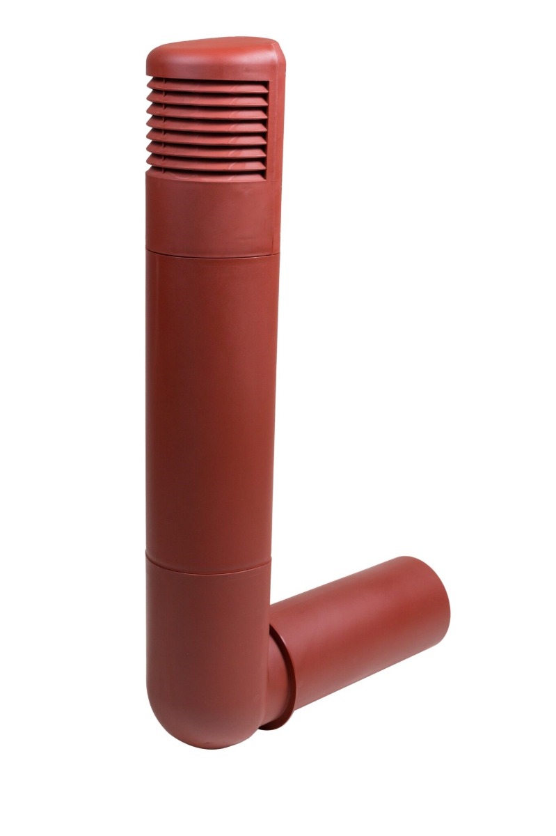 Ventilatieschacht Ross - Kelderventilatie - Ø 160mm Rood