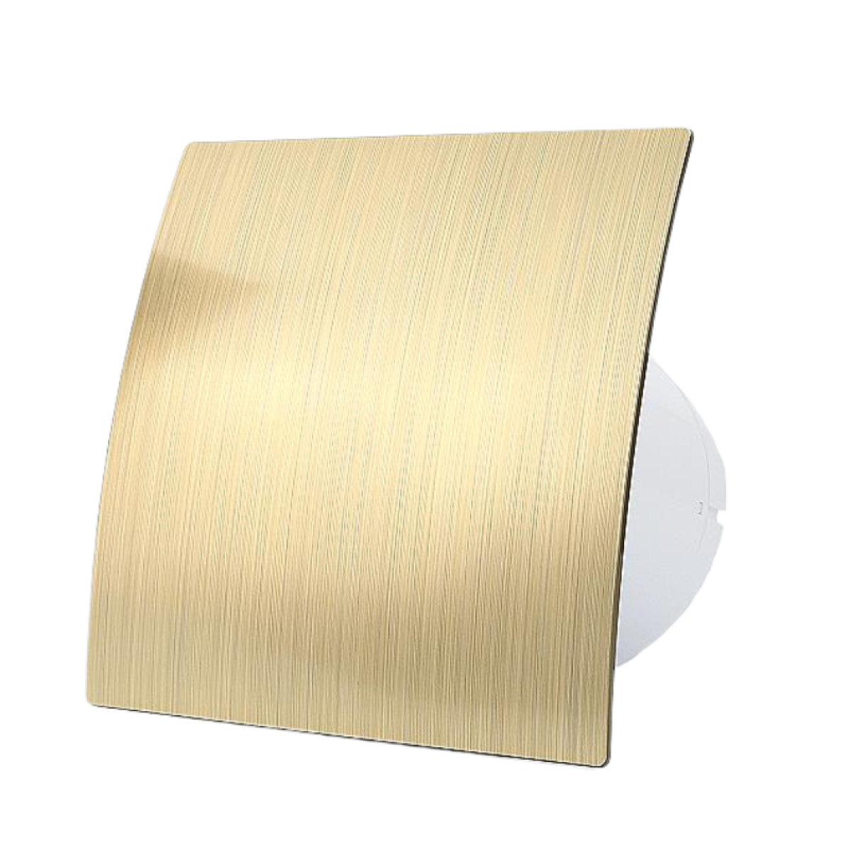 Whisper Pro-design Badkamerventilator - Ø125mm - Aan/uit - Kunststof - Goud