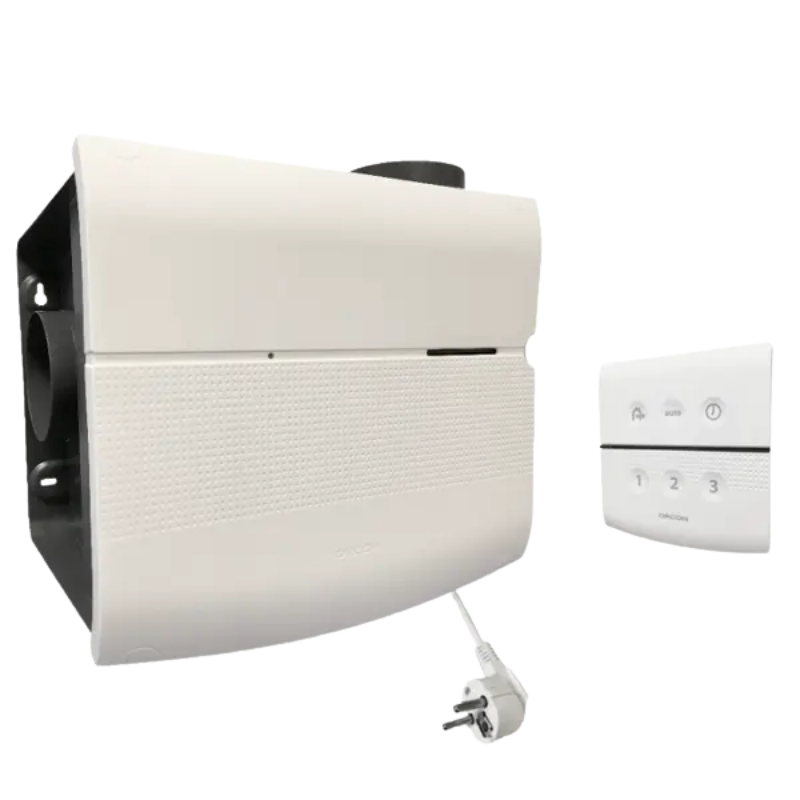Orcon Mvs-15rhb Woonhuisventilator - 550 M3/h - Randaarde - Met Ingebouwde Vochtsensor - M