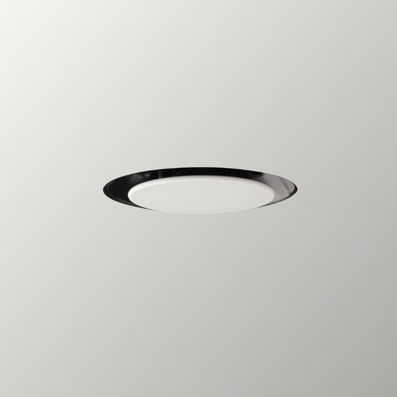 Noshow 2.0 Instucbaar Designventiel 125mm - Toevoer/afvoer - Zwart afbeelding 1