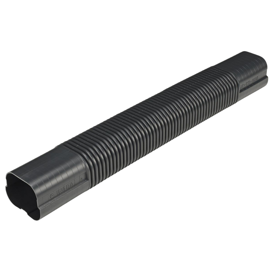 Airco Flexibele Goot - Lengte 1000mm - Antraciet afbeelding 1