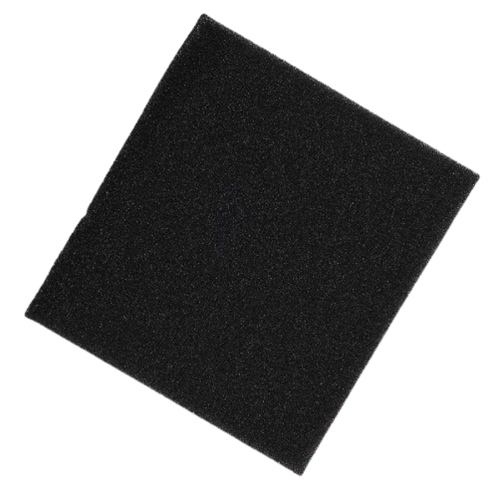 Actieve Koolmat 100 X 100 Cm X 12 Mm - Hoogwaardige Luchtfiltratie