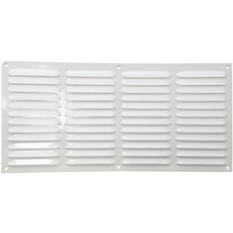 Aluminium Schoepenrooster Opbouw 500 X 240mm - Wit (1-5024w)