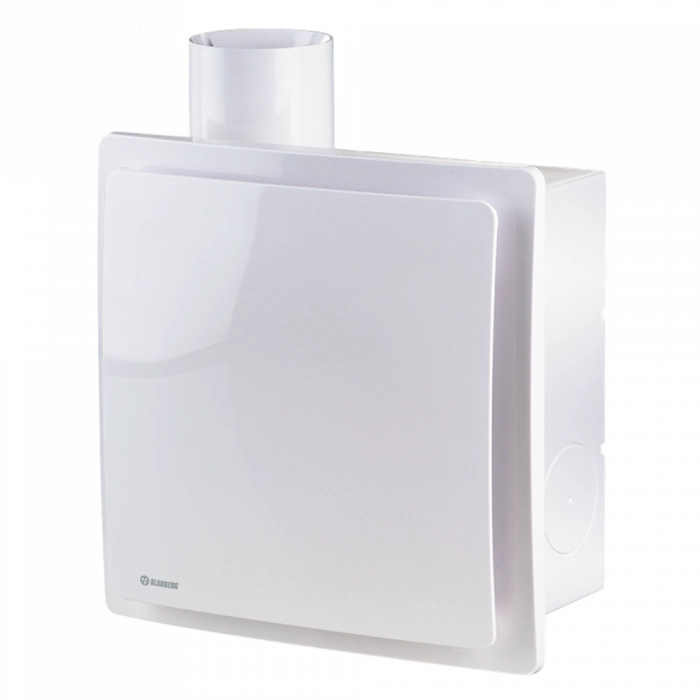 Blauberg Badkamer Inbouwventilator  - Valeo Bpi35/60 - Ø 80mm - 63 M3/h - Met Vochtsensor