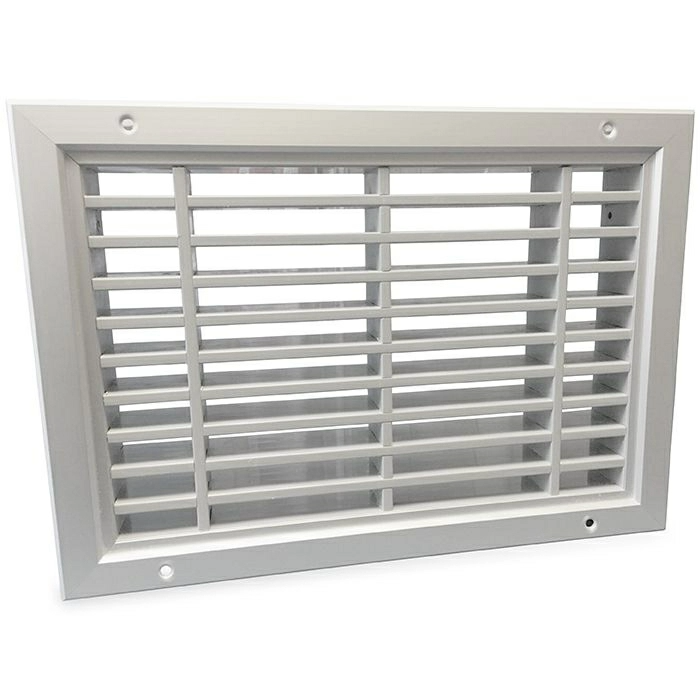 Brandwerend Deurrooster 400 X 200mm (binnendeur Toepassing)
