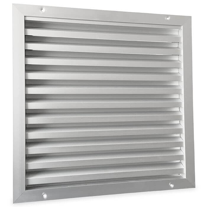 Lamellenrooster Vta-701 (inbouw) - Aluminium - Z-lamel - Maatwerk Ventima