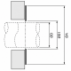 Afwerkrozet voor spirobuis Ø 100mm - gegalvaniseerd staalthumbnail Afwerkrozet voor spirobuis Ø 100mm - gegalvaniseerd staalthumbnail