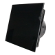 Whisper Pro-Design badkamerventilator - Ø100mm - aan/uit - vlak glas - glans zwart - zwarte ventilatorthumbnail Whisper Pro-Design badkamerventilator - Ø100mm - aan/uit - vlak glas - glans zwart - zwarte ventilatorthumbnail