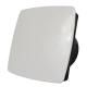  Whisper Pro-Design badkamerventilator - Ø100mm - met nalooptimer - WIT *Bold-Line* - zwarte ventilatorthumbnail