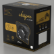 Whisper Pro-Design badkamerventilator - Ø100mm - met nalooptimer - rvs vlak - zwarte ventilatorthumbnail