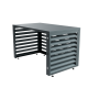 Aircover 1000 - RAL7016 - Luxe (airco) buitenunit omkasting - 100 x 65 x 50 cmthumbnail Aircover 1000 - RAL7016 - Luxe (airco) buitenunit omkasting - 100 x 65 x 50 cmthumbnail