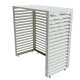 Aircover 1200 - RAL9016 - Luxe (airco) buitenunit omkasting - 120 x 110 x 65 cmthumbnail Aircover 1200 - RAL9016 - Luxe (airco) buitenunit omkasting - 120 x 110 x 65 cmthumbnail