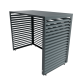 Aircover 1700 - RAL7016 - Luxe (airco) buitenunit omkasting - 170 x 130 x 75 cmthumbnail Aircover 1700 - RAL7016 - Luxe (airco) buitenunit omkasting - 170 x 130 x 75 cmthumbnail