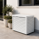 Aircover 1100 - RAL9016 - Luxe (airco) buitenunit omkasting - 110 x 80 x 54 cmthumbnail Aircover 1100 - RAL9016 - Luxe (airco) buitenunit omkasting - 110 x 80 x 54 cmthumbnail
