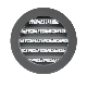Rond buitenluchtrooster Ø 100mm aluminium met fijnmazig muggengaas thumbnail