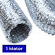 Flexibele ventilatieslang ongeïsoleerd - aluminium - Ø 100mm - lengte 1 meter thumbnail