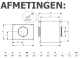 S&P CAB-160 ECOWATT energiezuinige EC boxventilator 675 m3/h - geluidgedempt - + 2x RCF160/150mmthumbnail