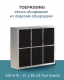 PuriVent CARRE filter voor inbouw afzuigkap - 425 m3/h - 210 x 250mm - aansluiting Ø 120mmthumbnail