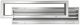 Deurrooster aluminium LxH 500 x 100mm (binnen- en buitendeur) (G34-5010AA)thumbnail