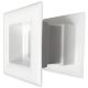 Vierkante deurroosters 29 x 29mm - kunststof wit - set van 3 stuksthumbnail