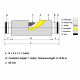 Flexibele geluidsdemper met verbinding buis Ø 200mm - lengte 1 meterthumbnail Flexibele geluidsdemper met verbinding buis Ø 200mm - lengte 1 meterthumbnail