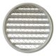 Rond buitenluchtrooster aluminium Ø 250mm - WIT- met grofmazig gaas - hoge doorlaatthumbnail Rond buitenluchtrooster aluminium Ø 250mm - WIT- met grofmazig gaas - hoge doorlaatthumbnail