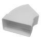  Kunststof variabele bocht 3° t/m 48° - 110 x 55mm - WITthumbnail