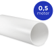 Kunststof ventilatiebuis rond Ø 100mm - Lengte 0,5 meterthumbnail