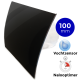 Pro-Design badkamerventilator - TIMER + VOCHTSENSOR (KW100H) - Ø 100mm - gebogen GLAS - glans zwartthumbnail