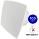 Pro-Design badkamer/toilet ventilator - MET TIMER (KW100T) - Ø100mm - WIT *Bold-Line*thumbnail