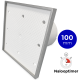 Pro-Design badkamer/toilet ventilator - MET TIMER (KW100T) - Ø100mm - Tegelfrontthumbnail