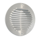 Rond schoepenrooster met aansluitbus Ø 125mm - Geborsteld RVSthumbnail
