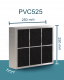 PuriVent CARRE filter voor inbouw afzuigkap - 525 m3/h - 250 x 250mm - aansluiting Ø 120mmthumbnail