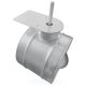 Regelklep Ø 125mm met motorstoel voor montage servomotor - luchtdicht - OP = OPthumbnail