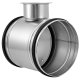 Regelklep Ø 180mm met afdichtingsrubber - handbediendthumbnail