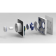Renson Waves badkamer/toilet ventilator - app gestuurd - geur en vochtsensor - Ø 100/125mmthumbnail