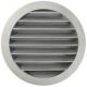 Rond buitenluchtrooster Ø 315mm aluminium met fijnmazig muggengaas thumbnail