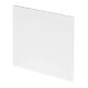 Whisper Design ventilatierooster vierkant (afvoer & toevoer) Ø125mm - vlak kunststof - witthumbnail