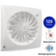 Badkamer ventilator Blauberg Sileo - Ø 125mm - MET TIMER + BEWEGINGSSENSOR (SILEO125IR)thumbnail